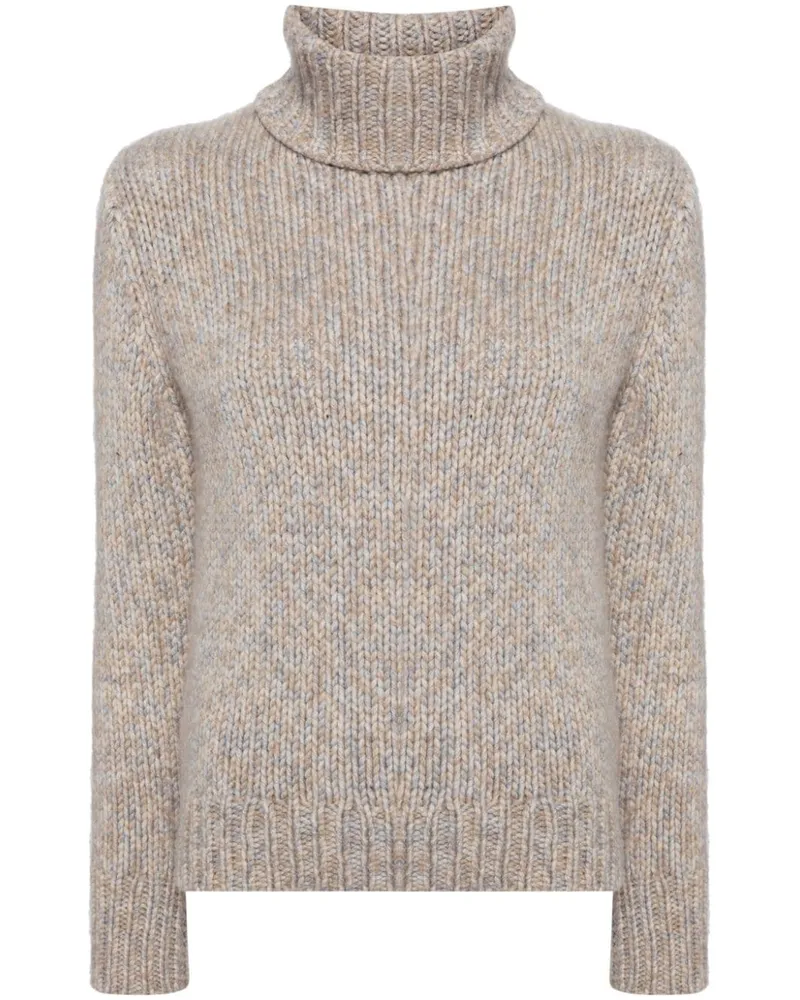 N.Peal Hazel Marl Pullover - Braun Braun