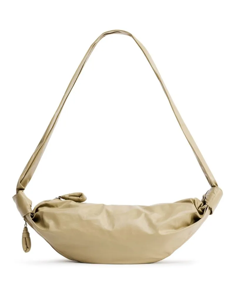 Christophe Lemaire Kleine Croissant Schultertasche - Nude Nude