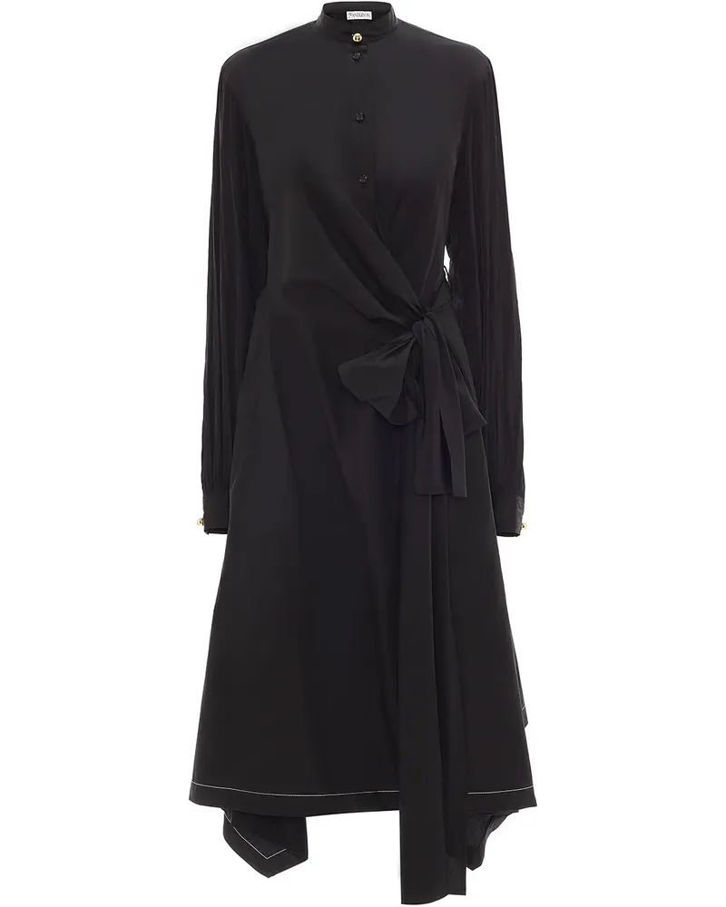 J.W.Anderson Gewickeltes Kleid - Schwarz Schwarz