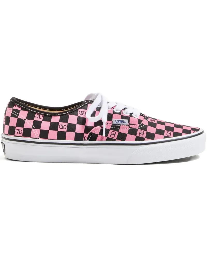 Valentino Garavani x Vans VLogo Sneakers mit Schachbrett-Print - Rosa Rosa