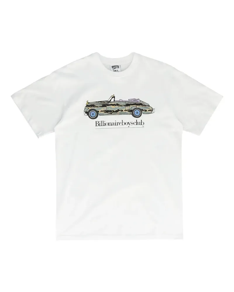 Billionaire Boys Club Rolls T-Shirt mit grafischem Print - Weiß Weiß