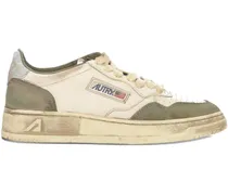 Sneakers aus Wildleder - Nude