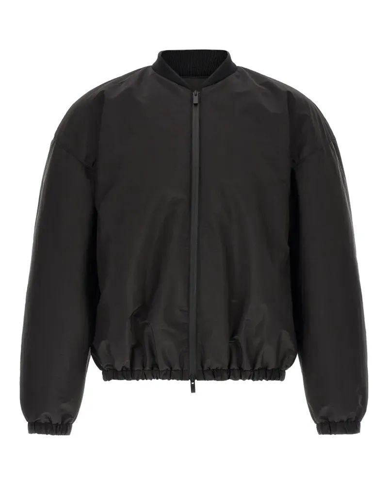 Fear of God Bomberjacke in Satinoptik - Schwarz Schwarz