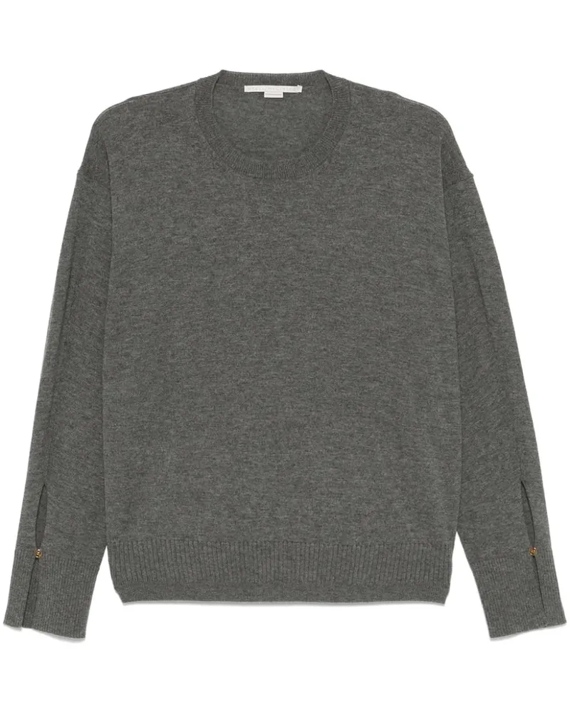 Stella McCartney Pullover aus Schurwolle - Grau Grau