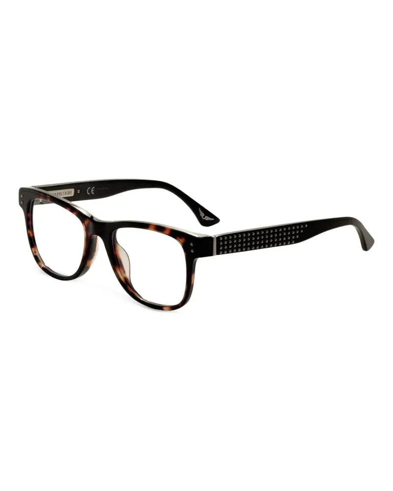 Zadig & Voltaire Brille in Schildpattoptik - Braun Braun