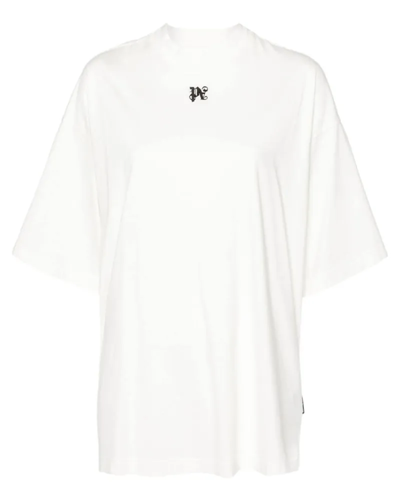 Palm Angels T-Shirt mit Flügel-Print - Weiß Weiß