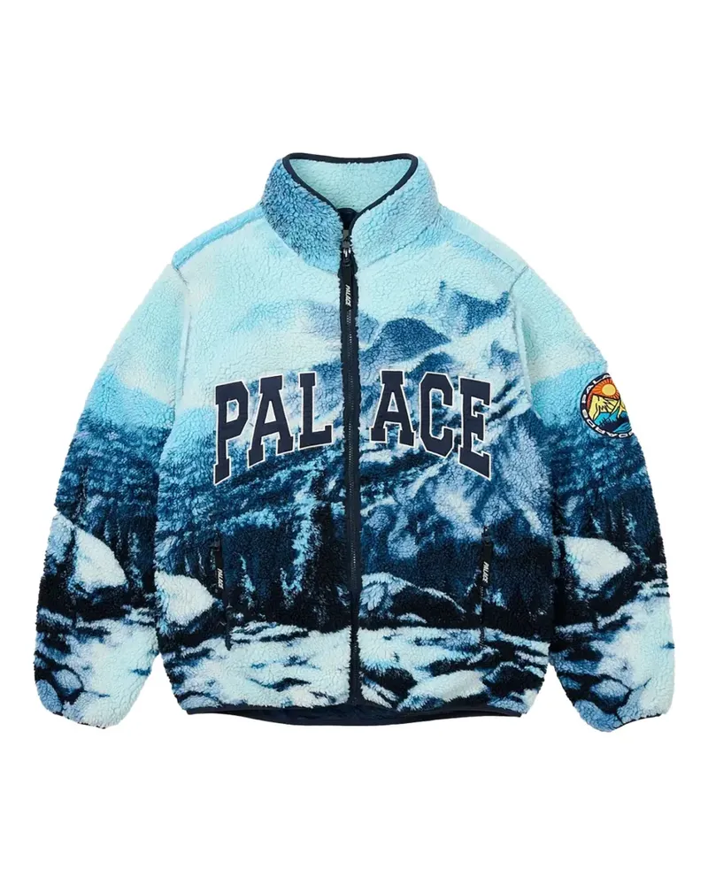 PALACE Appalachian Fleecejacke mit Stehkragen - Blau Blau