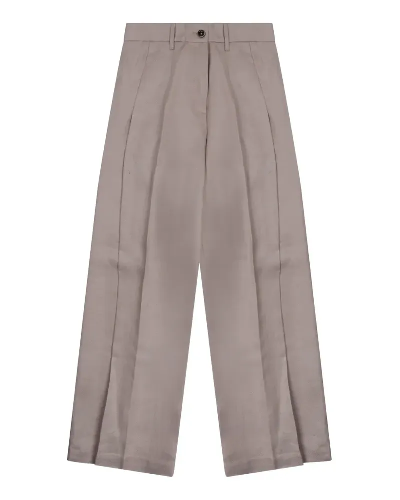 nine:inthe:morning Petra pleated trousers - Grau Grau
