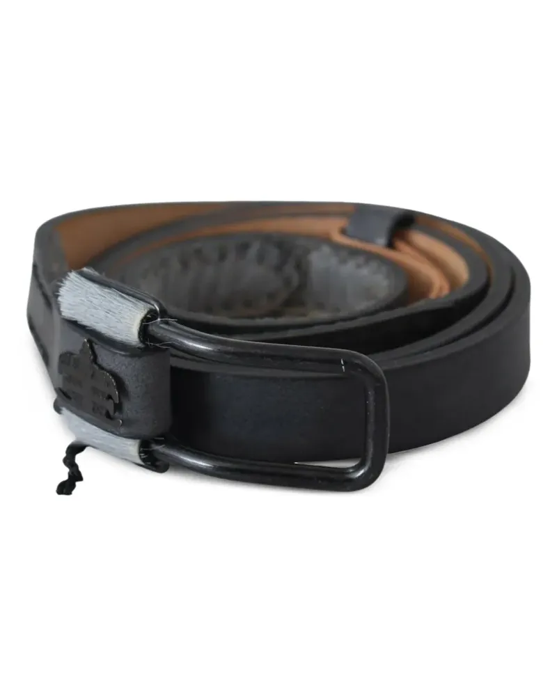 Ermanno Scervino Gürtel aus Leder - Schwarz Schwarz