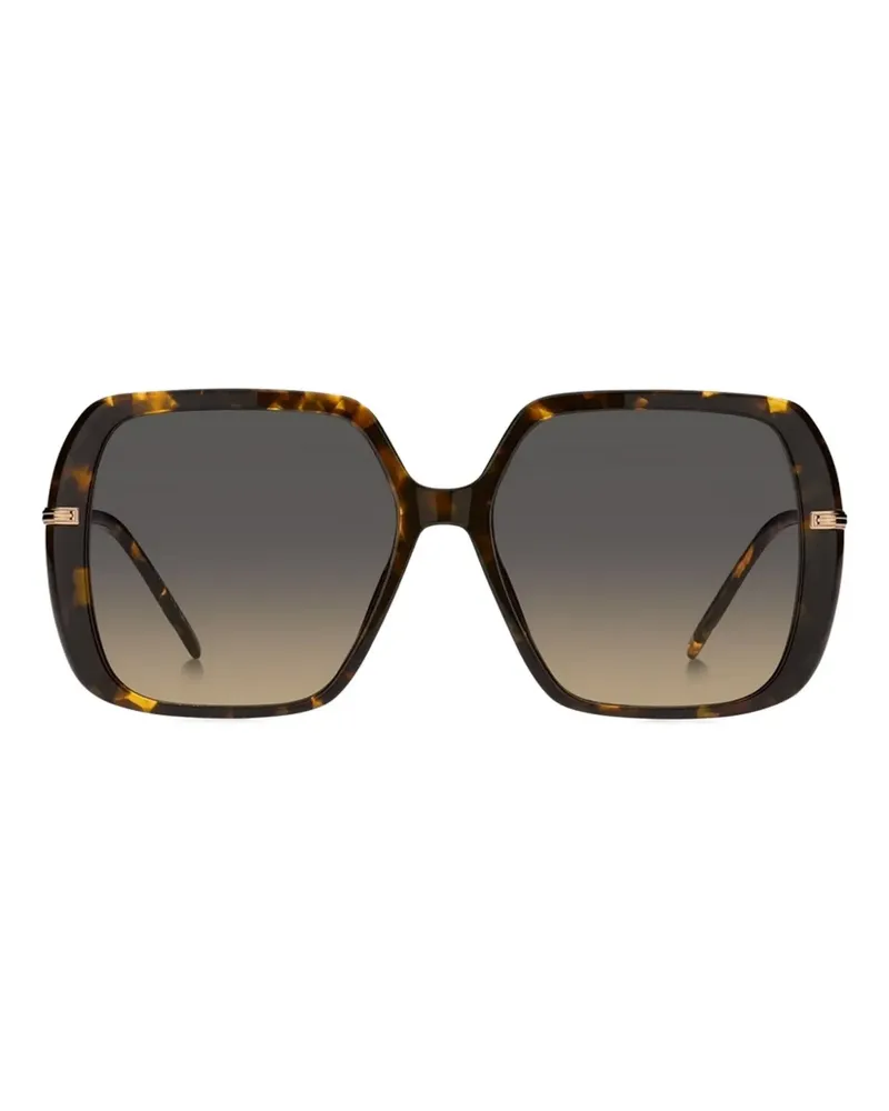 HUGO BOSS Sonnenbrille in Schildpattoptik - Braun Braun