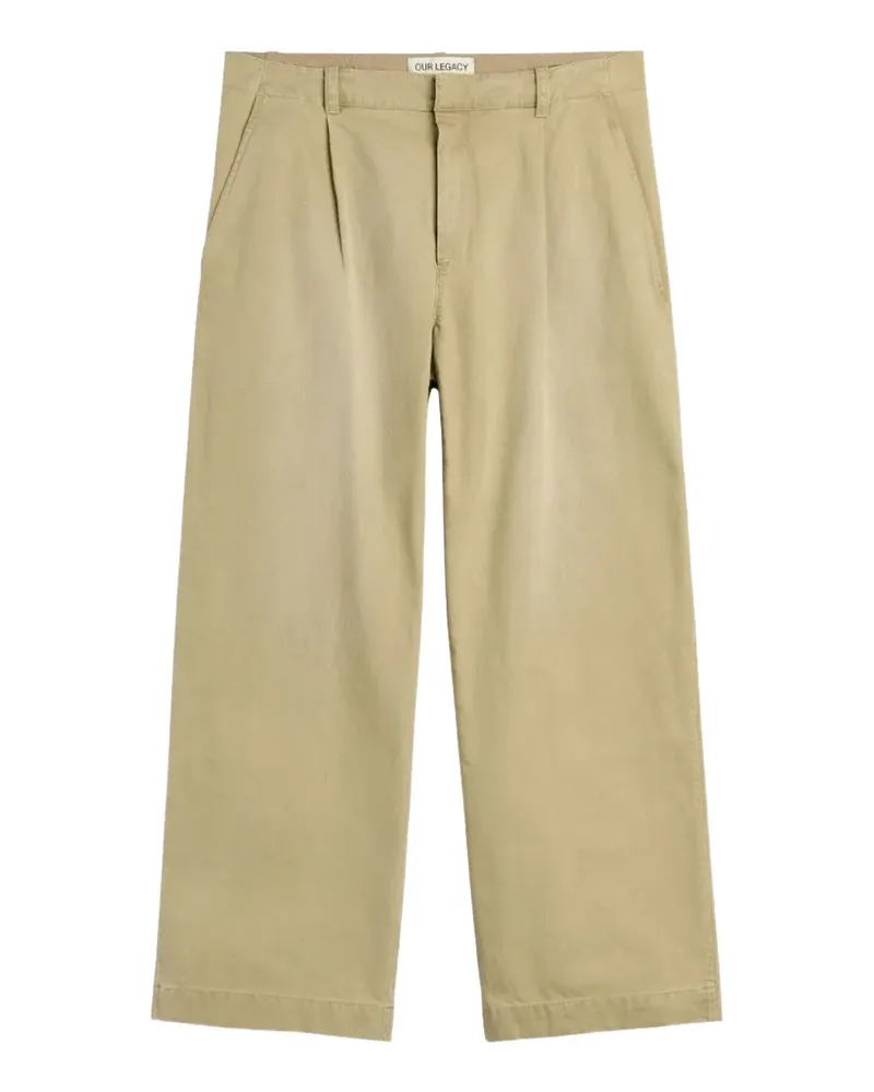 Our Legacy Still Wide-Leg-Jeans - Nude Nude