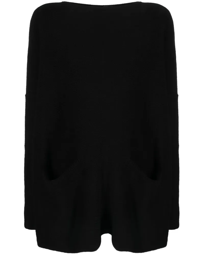 Daniela Gregis Pullover mit Taschen - Schwarz Schwarz
