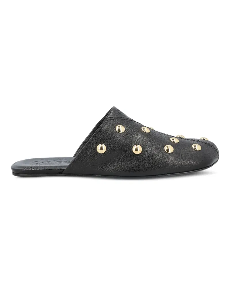 Chloé studded mules - Schwarz Schwarz