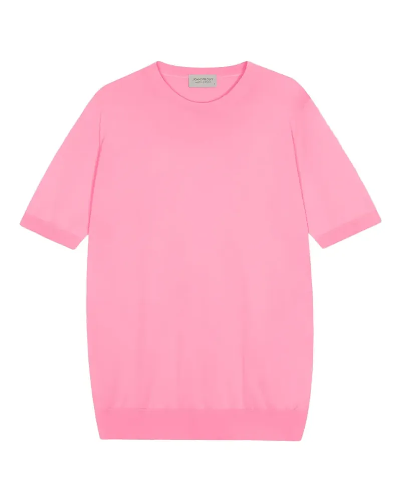 John Smedley Kempton crew-neck t-shirt - Rosa Rosa