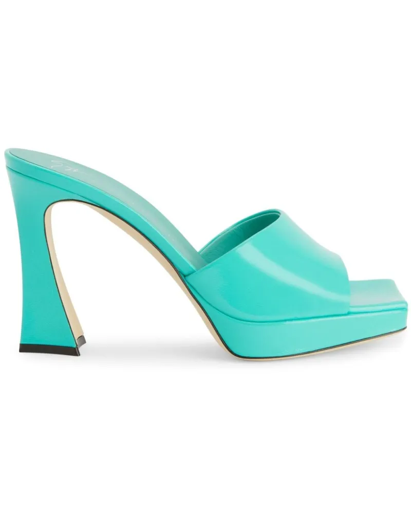 Giuseppe Zanotti Solhene Sandalen 100mm - Grün Grün