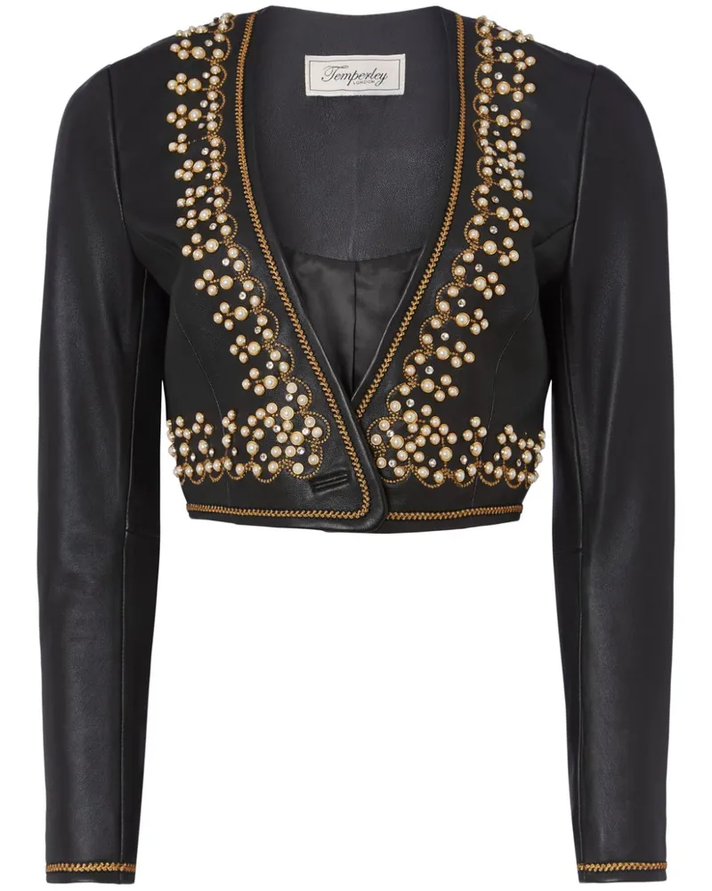 Temperley London Salerno Jacke - Schwarz Schwarz
