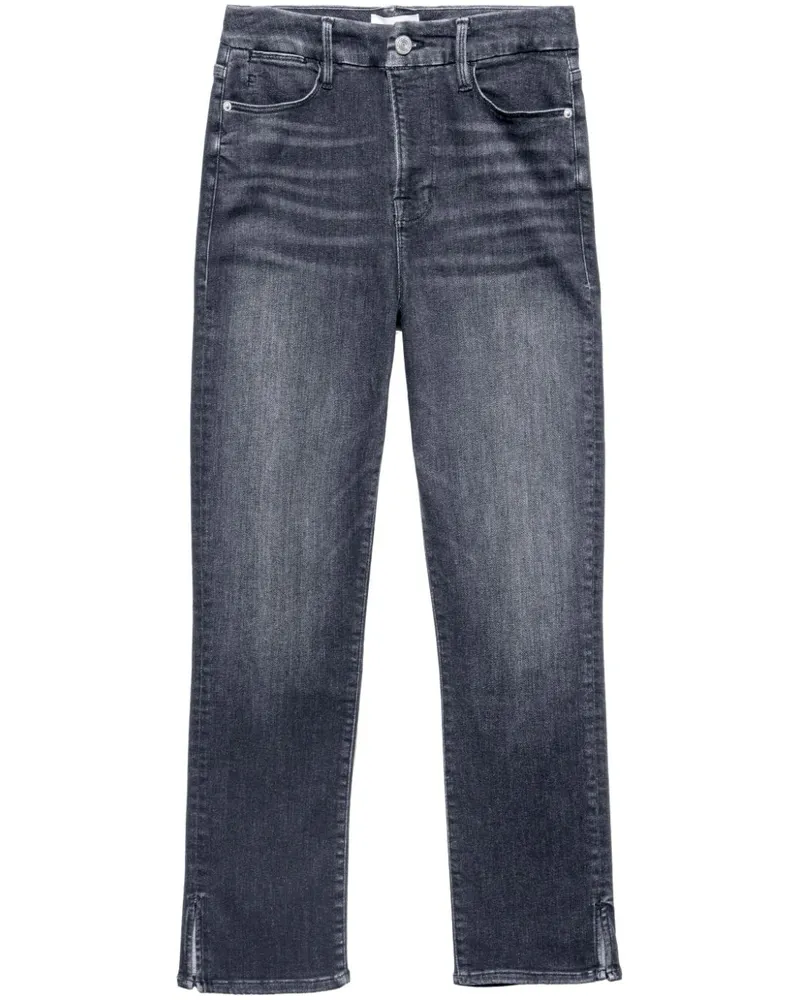 Frame Denim Le Super High Straight-Leg-Jeans - Blau Blau
