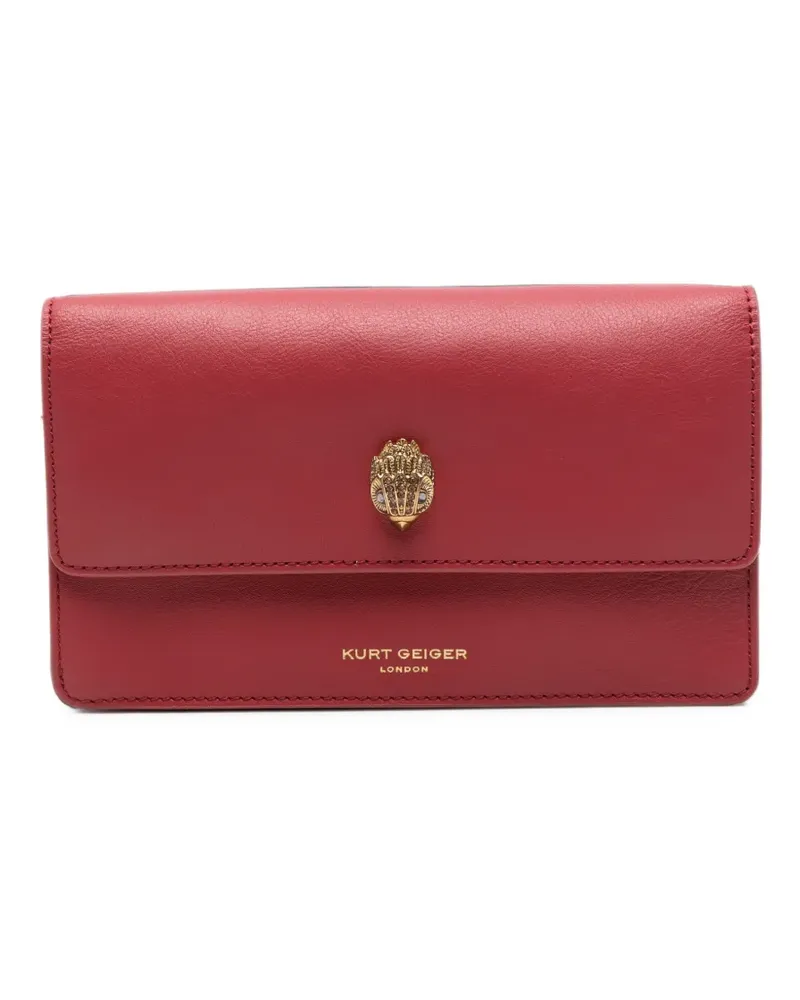Kurt Geiger Kleine Sloane Soft Schultertasche - Rot Rot