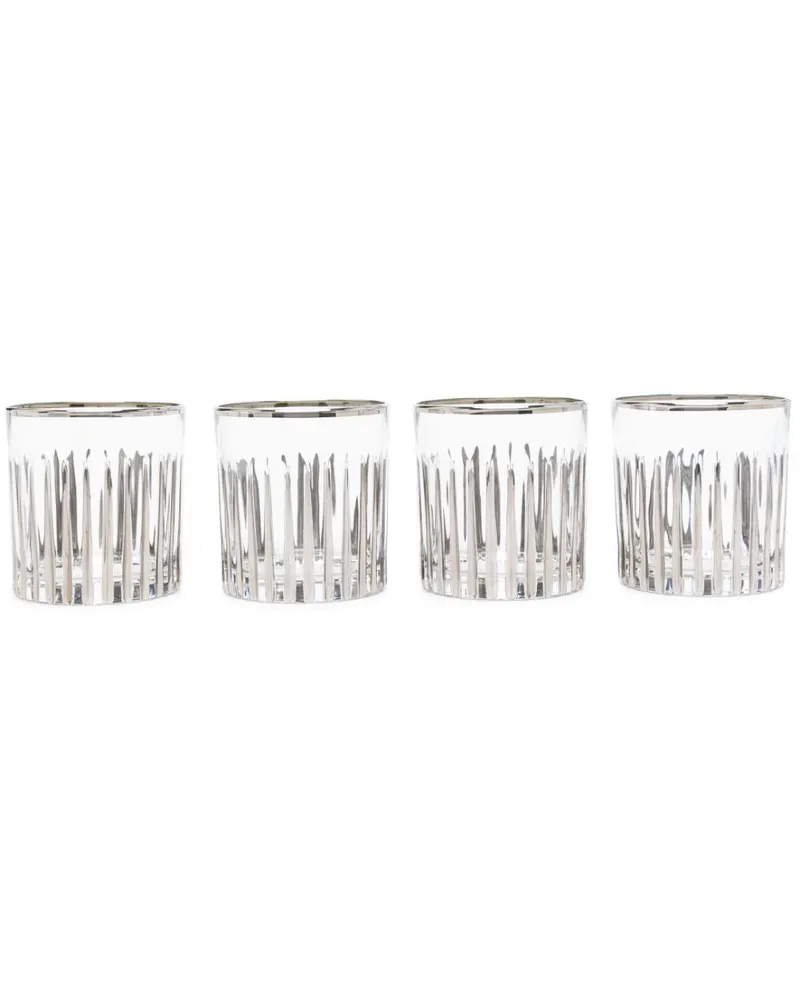 Les-Ottomans Platinum Gläser (4er-Set) - Silber Silber