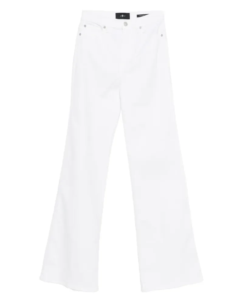 Seven7 Dojo logo-label jeans - Weiß Weiß