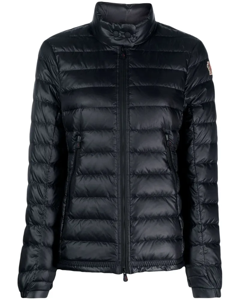 Moncler Gefütterte Jacke mit Stehkragen - Schwarz Schwarz