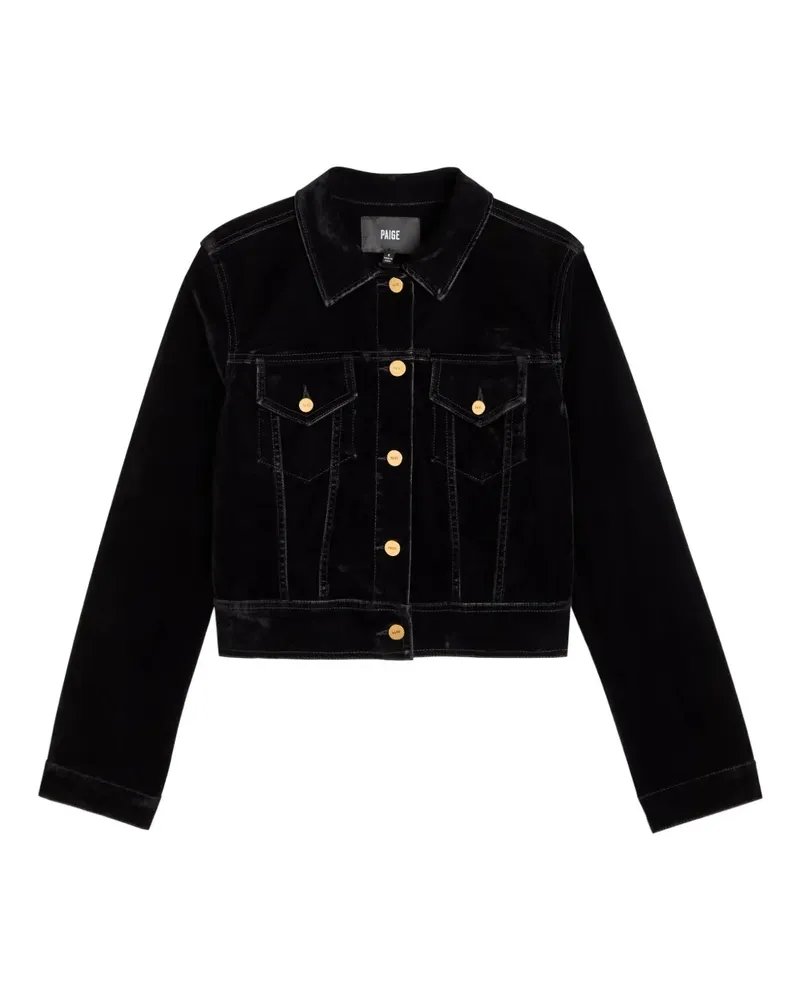 Paige Chantal button-up jacket - Schwarz Schwarz