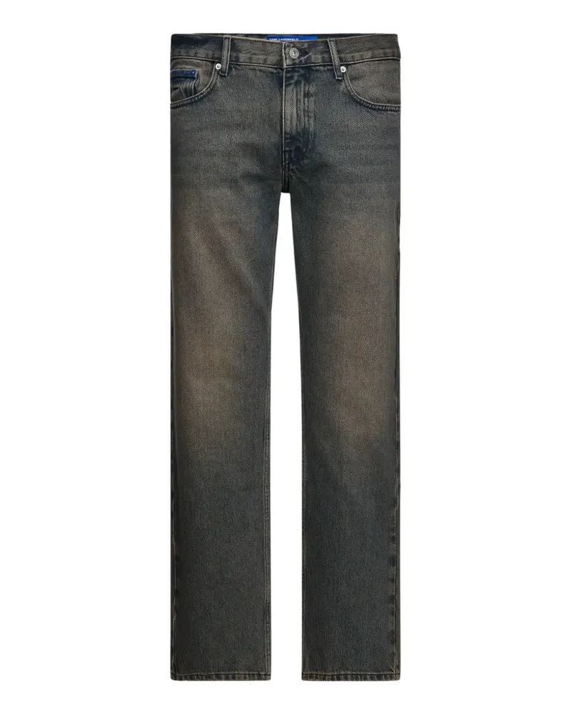 Karl Lagerfeld Gerade Jeans - Grau Grau