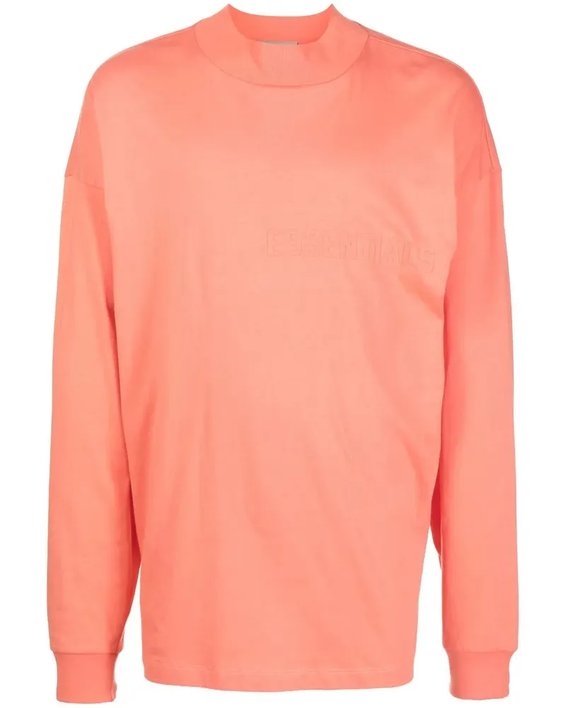 Fear of God Langarmshirt mit Logo-Prägung - Orange Orange