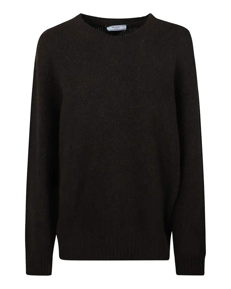 Prada Pullover aus Wolle und Kaschmir - Braun Braun