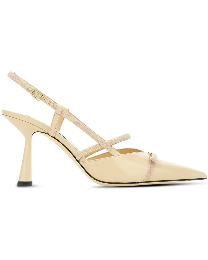 Jimmy Choo Danica Slingback-Pumps mit spitzer Kappe - Nude Nude
