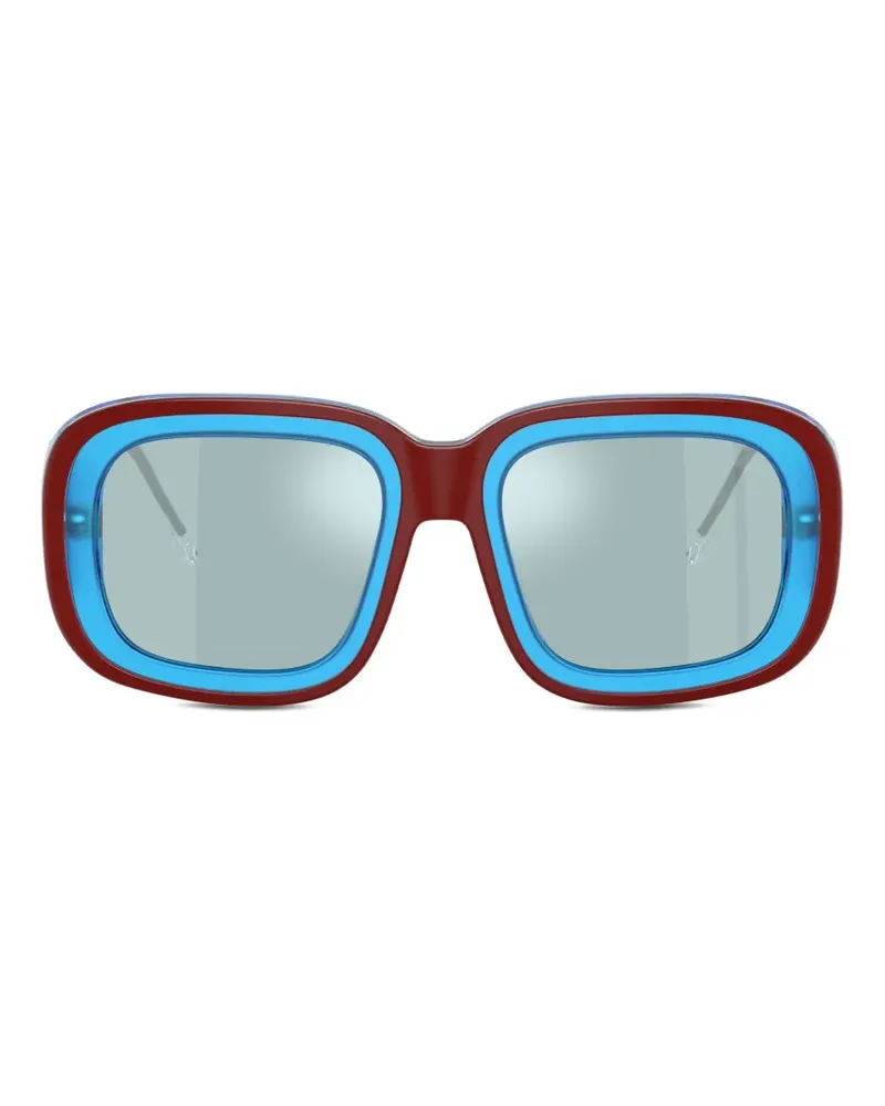 Diesel square-frame sunglasses - Rot Rot
