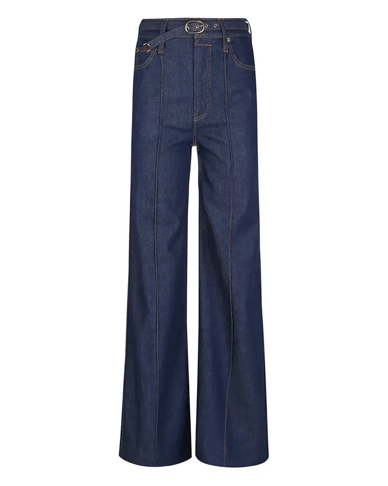 Zimmermann Jeans mit Gürtel - Blau Blau