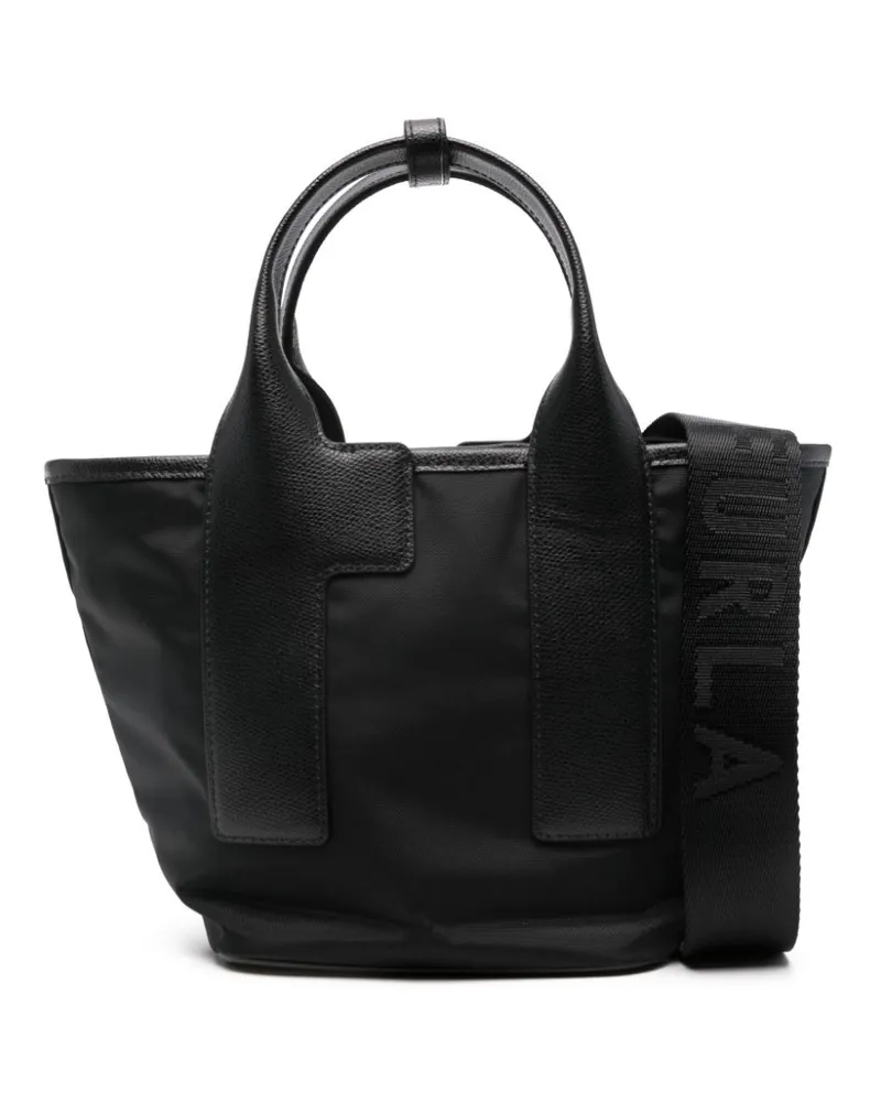 Furla Kleine Piuma Tote Bag - Schwarz Schwarz