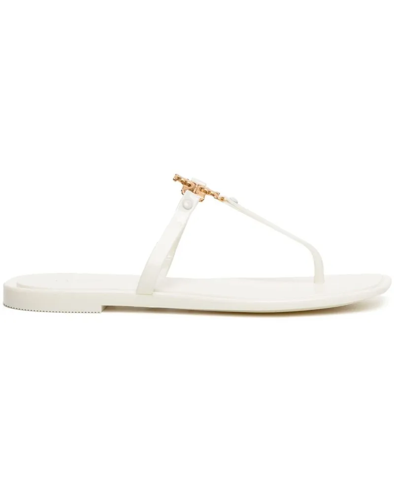 Tory Burch Roxane Jelly Pantoletten - Weiß Weiß