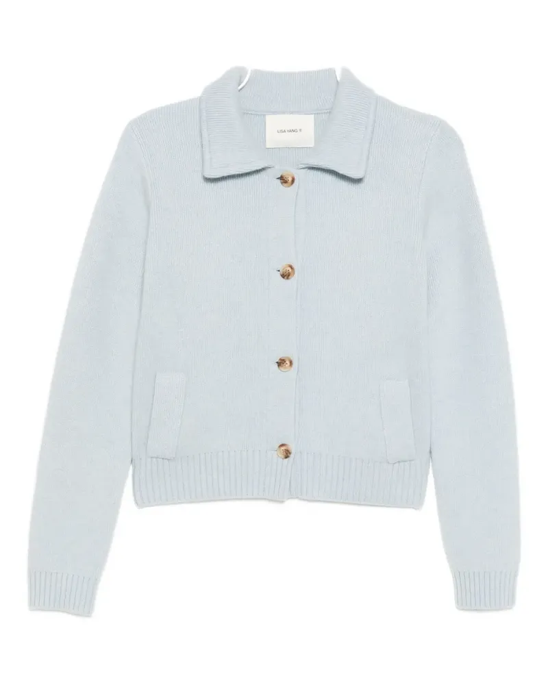 Lisa Yang Lynna cardigan jacket - Blau Blau