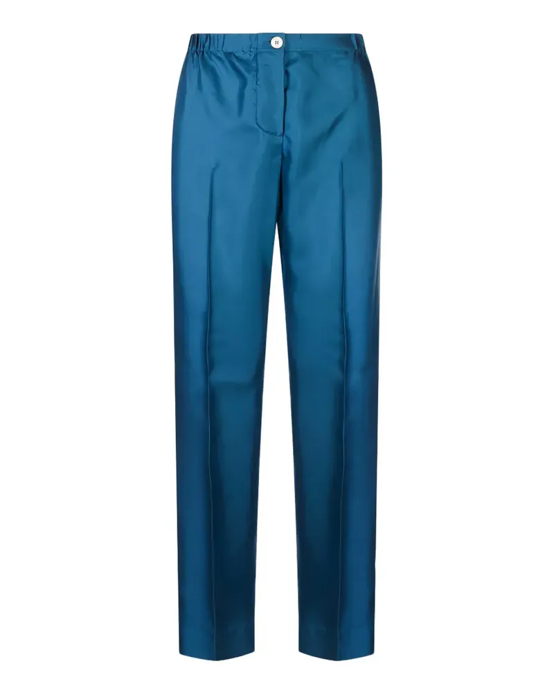 For Restless Sleepers Etere Seidenhose - Blau Blau
