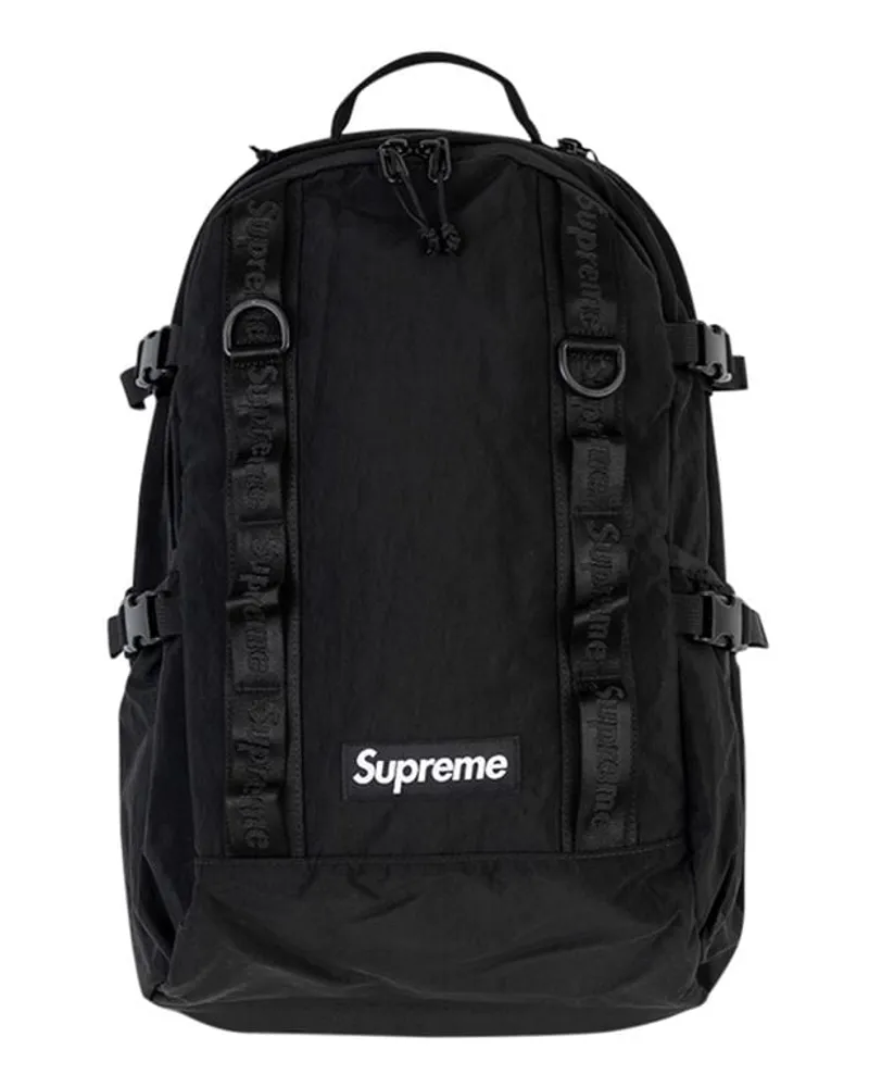 Supreme Being Rucksack mit Logo Schwarz