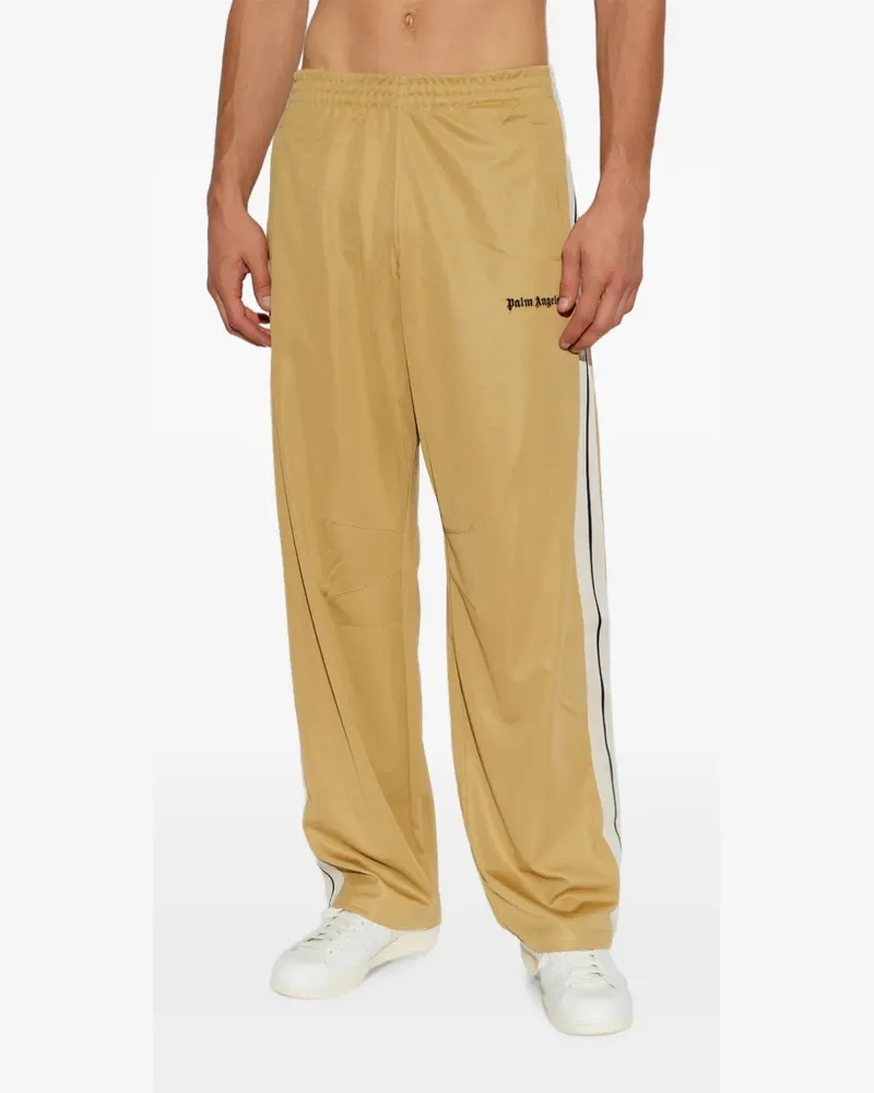 Palm Angels Jogginghose mit Seitenstreifen - Gelb Gelb