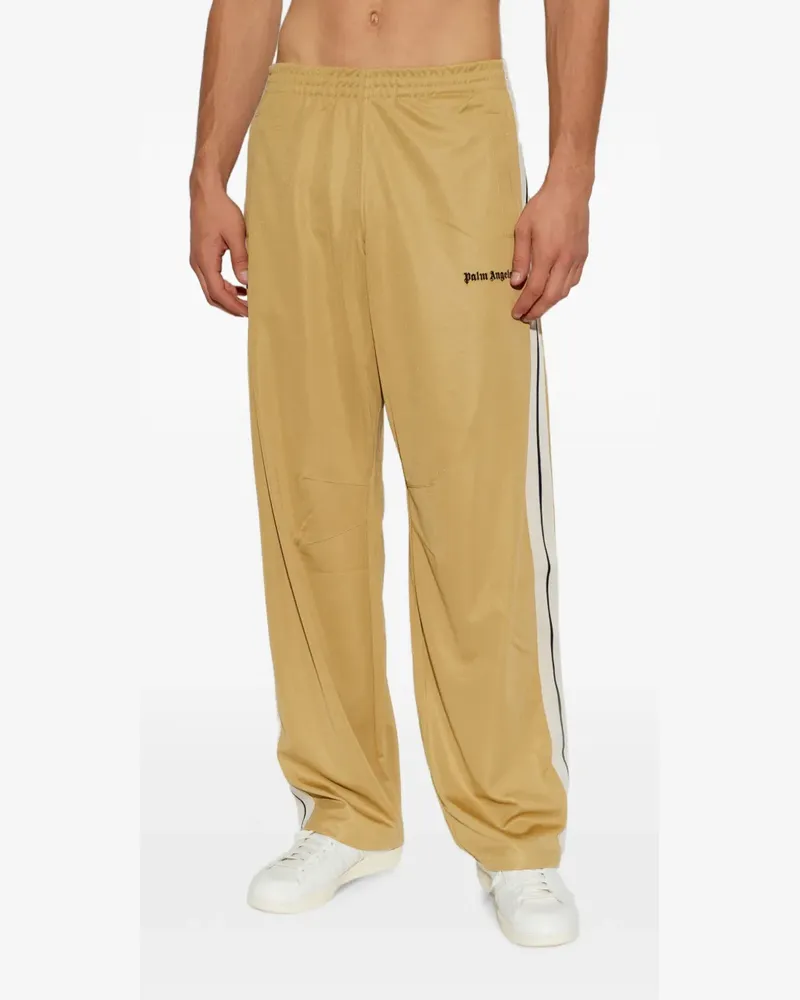 Palm Angels Jogginghose mit Seitenstreifen - Gelb Gelb