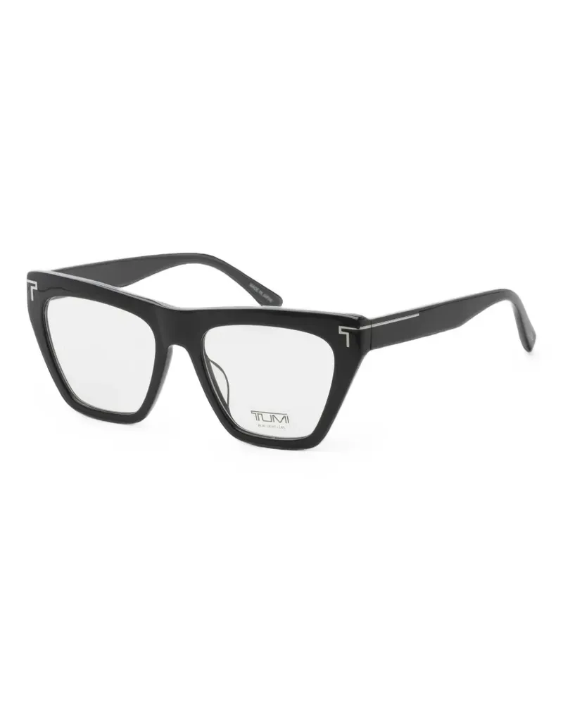 Tumi square-frame glasses - Schwarz Schwarz