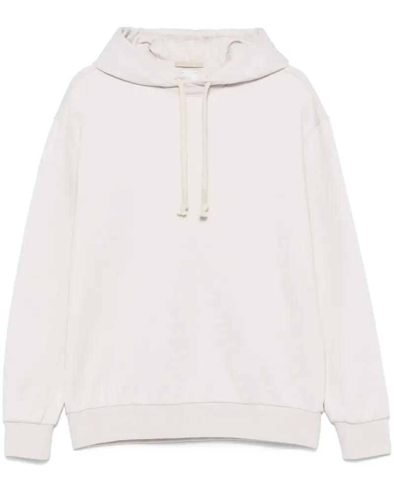 Eleventy Jersey-Hoodie - Nude Nude