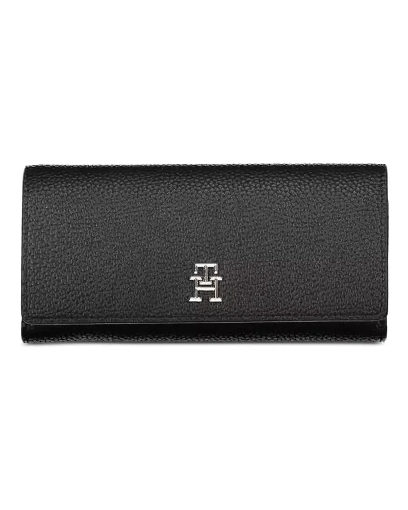 Tommy Hilfiger logo-detail wallet - Schwarz Schwarz