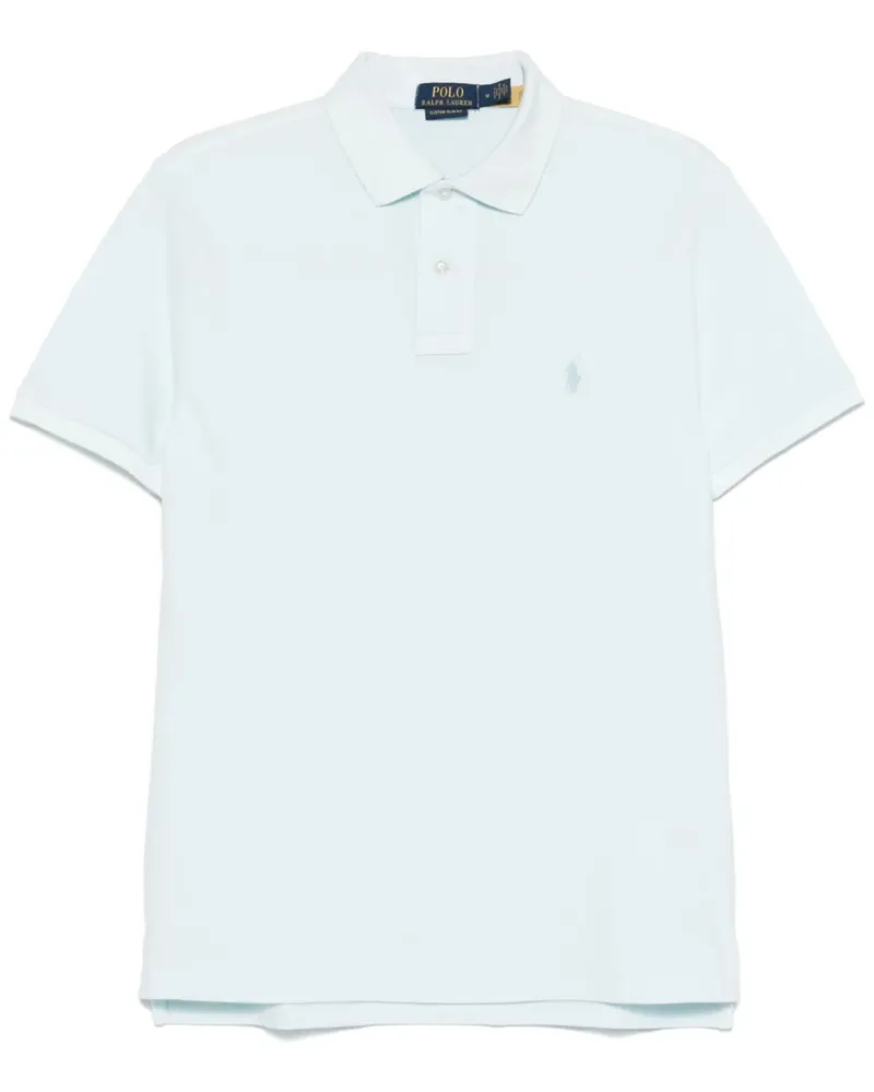Ralph Lauren Poloshirt mit Polo Pony-Stickerei - Blau Blau