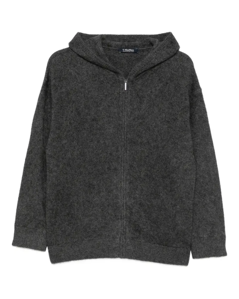 Max Mara Max Mara Cardigan mit Kapuze - Grau Grau