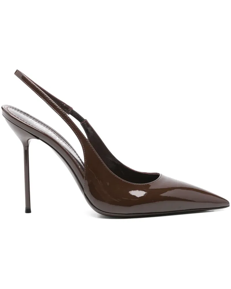 Paris Texas Lidia Slingback-Pumps 100mm - Braun Braun