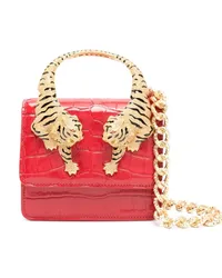 Roberto Cavalli Small Roar Mini-Tasche Rot