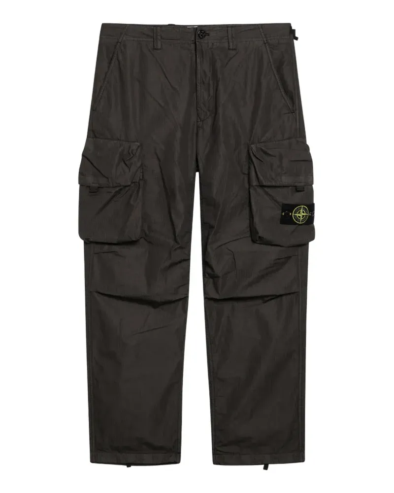 Stone Island Compass-badge cargo pants - Grau Grau