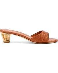 Ferragamo Cage Mules mit Absatz 40mm Orange