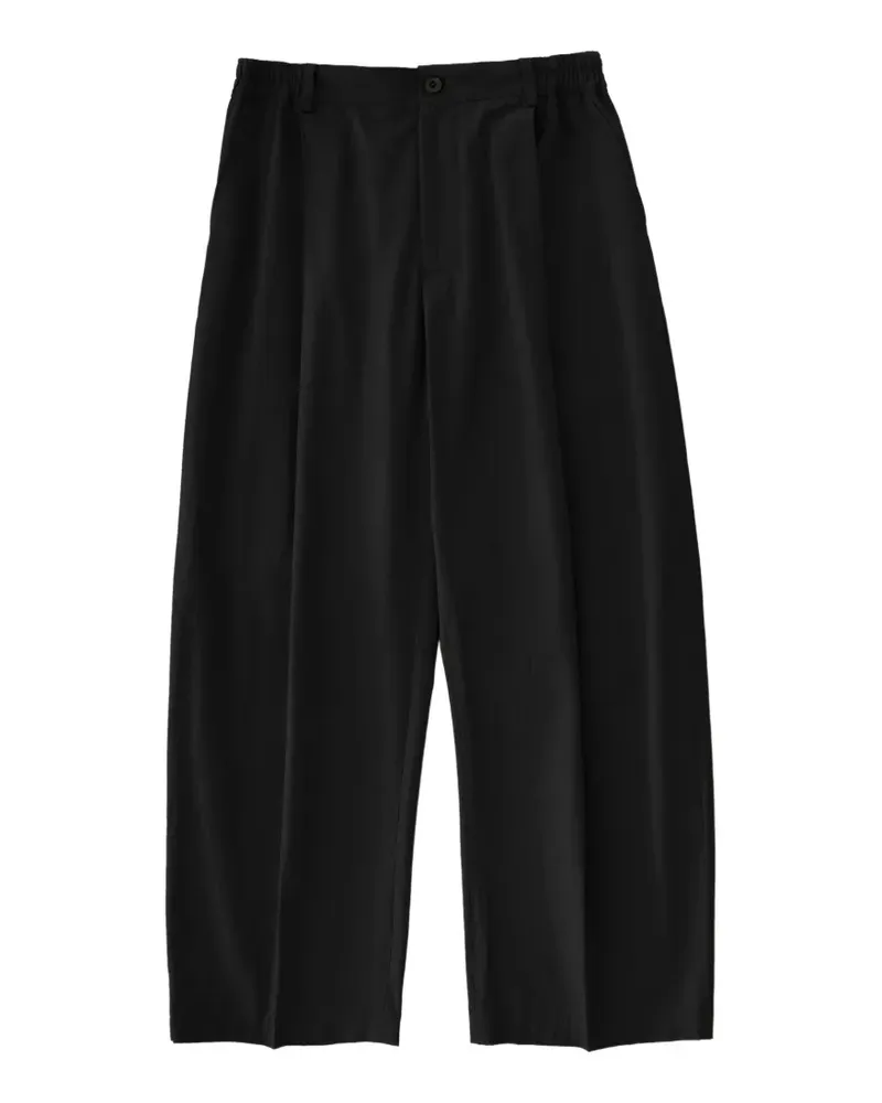 Studio Nicholson Shire Hose mit Falten - Schwarz Schwarz