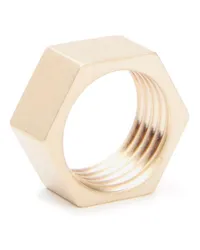 Maison Margiela Ring mit Schrauben-Motiv Gelb